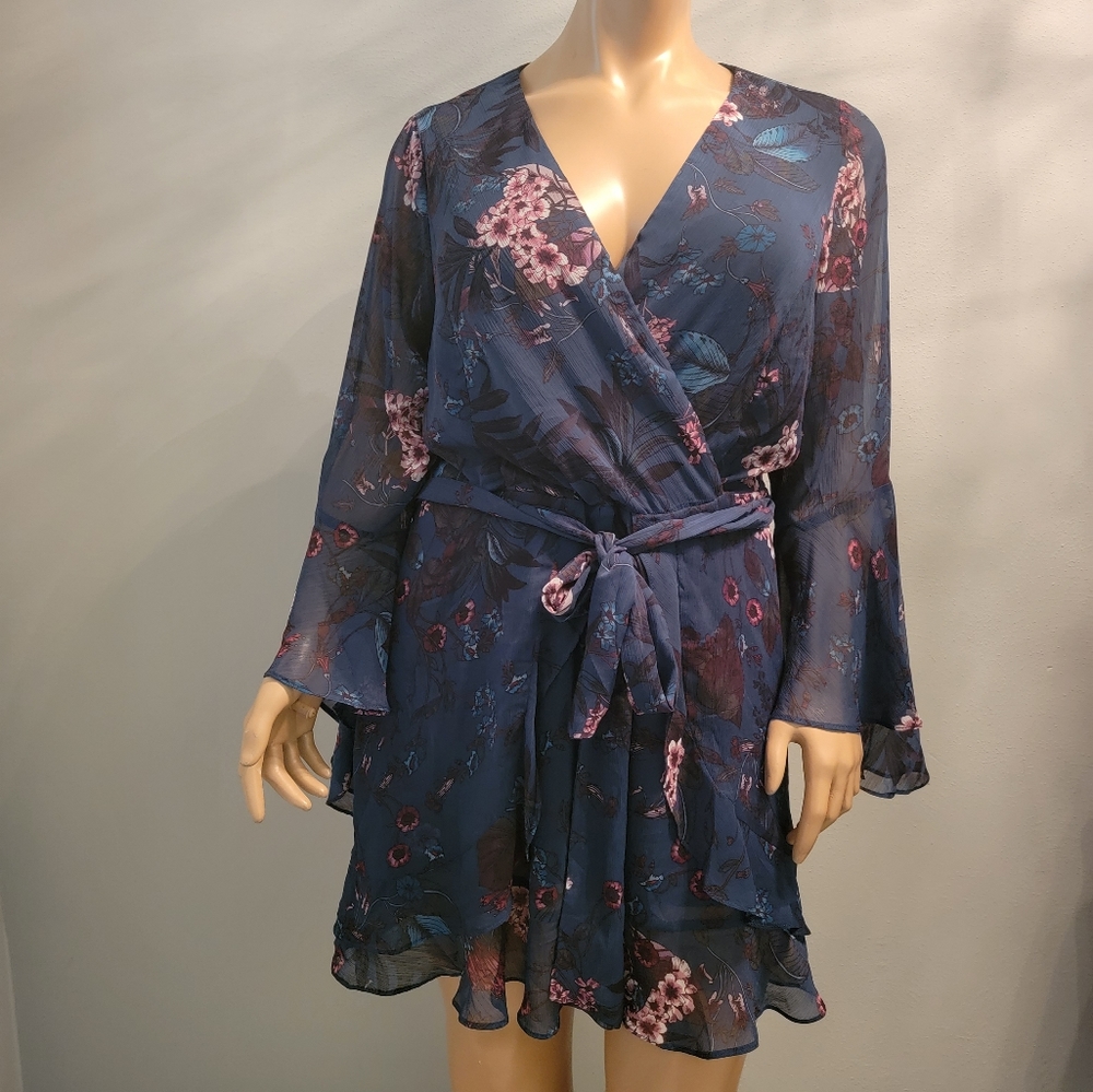 City Chic Floral Minidress, L/20